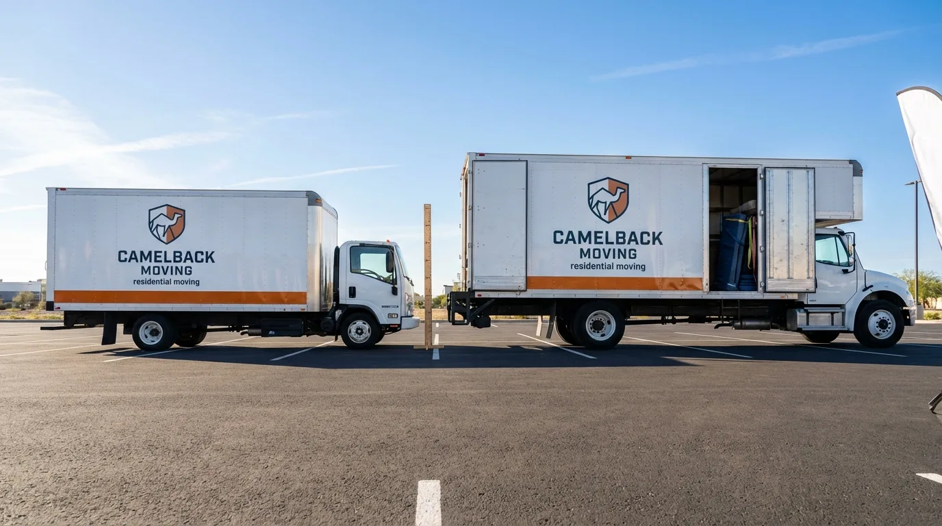 Moving truck size capacity guide in Clemson